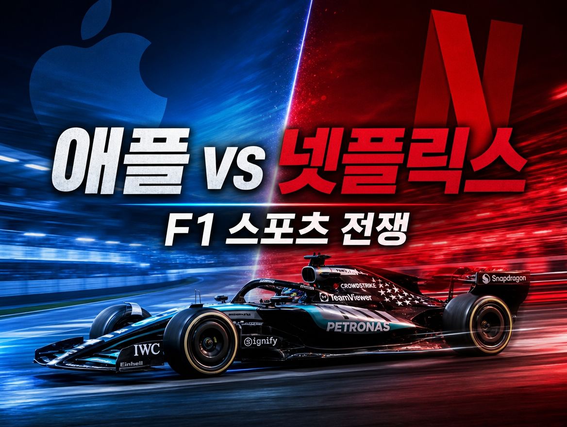 "애플과 넷플릭스", F1에서 만난 두 빅테크의 스포츠 전쟁
