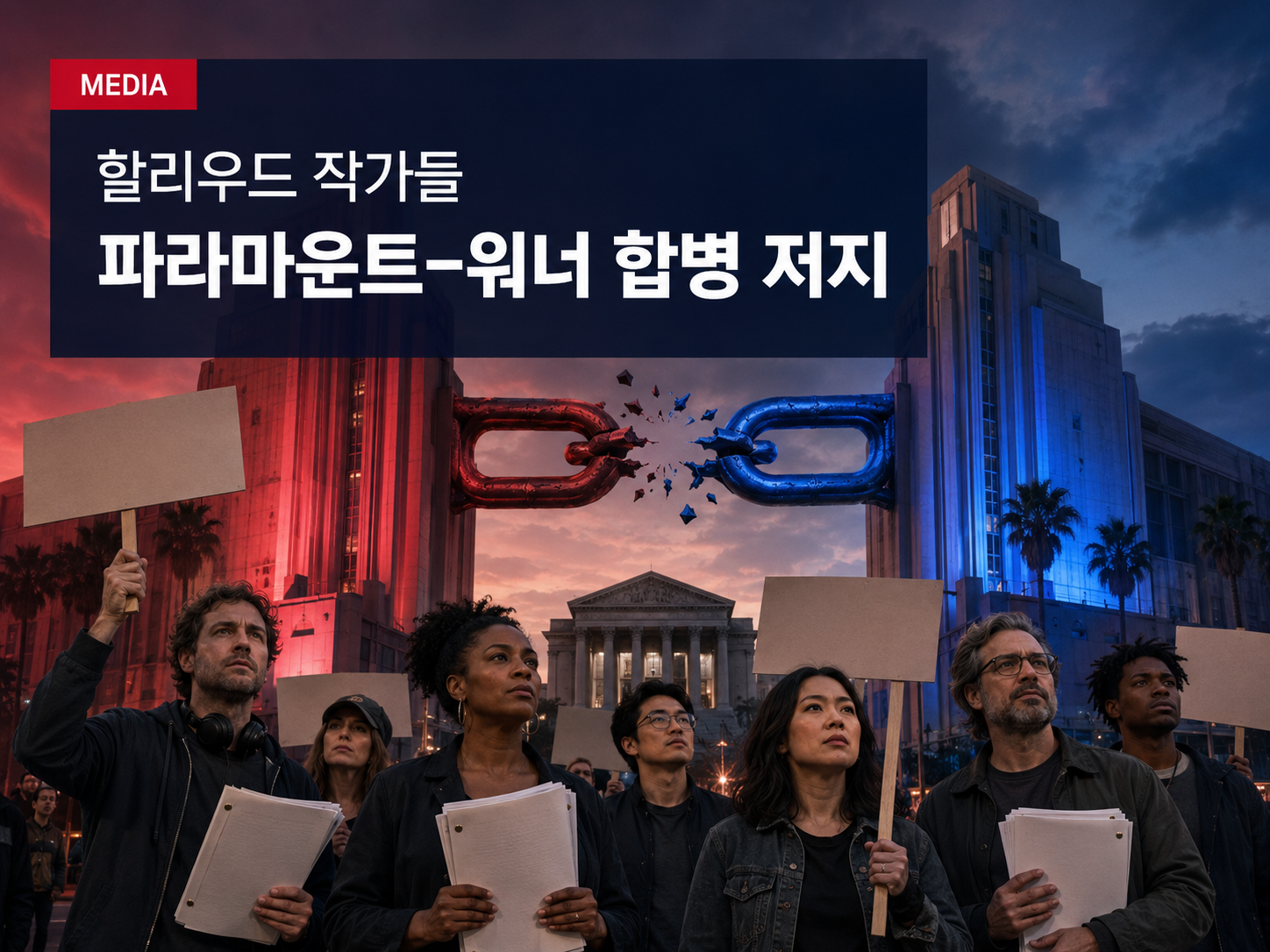 파라마운트–워너 합병, 주정부와 작가들의 소송으로 ‘법적 카운트다운’