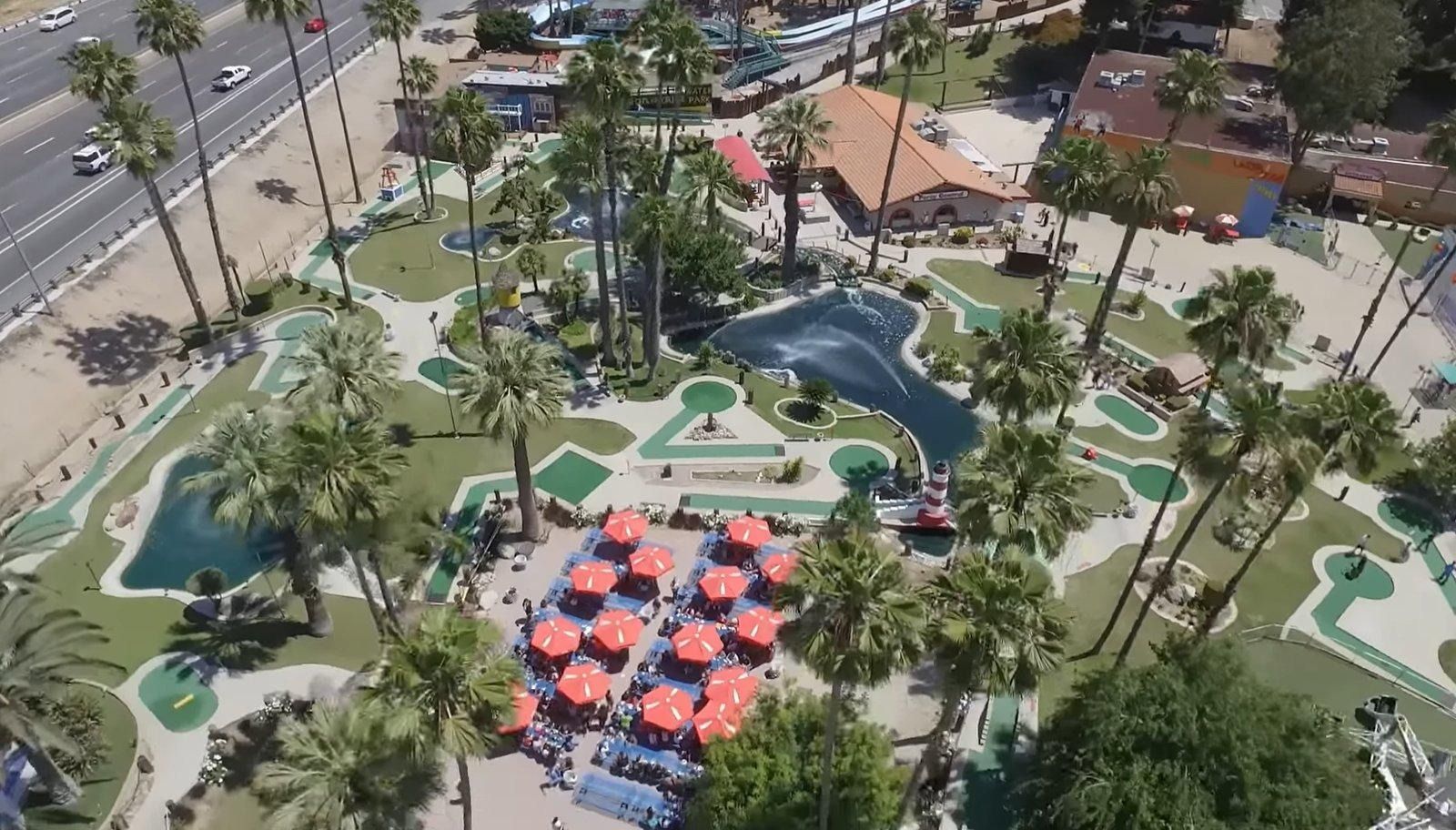 Fiesta Village aerial view