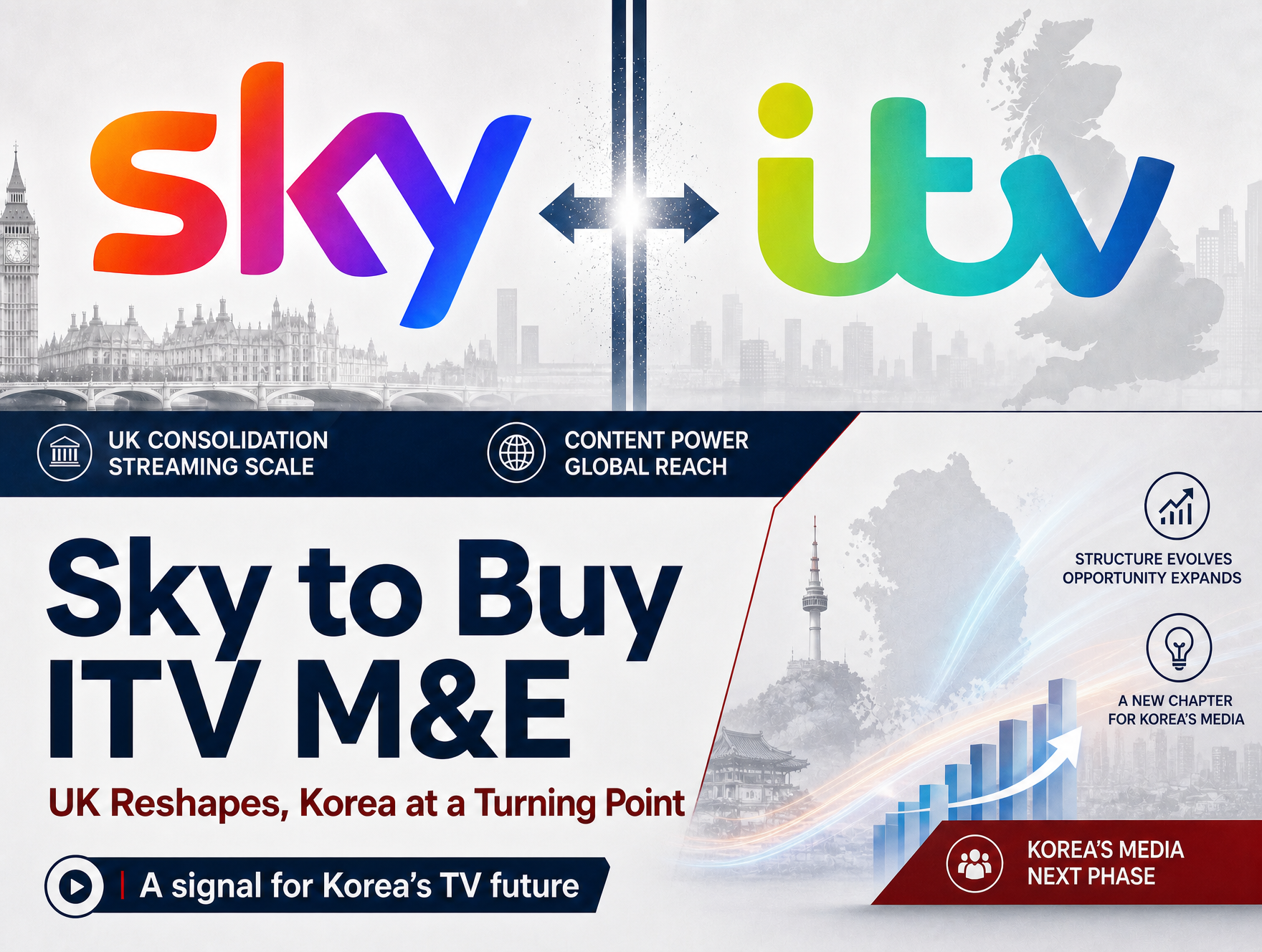 Sky to Acquire ITV Media & Entertainment for Up to £1.6 Billion: Becoming a "Bigger Beast in the Jungle"