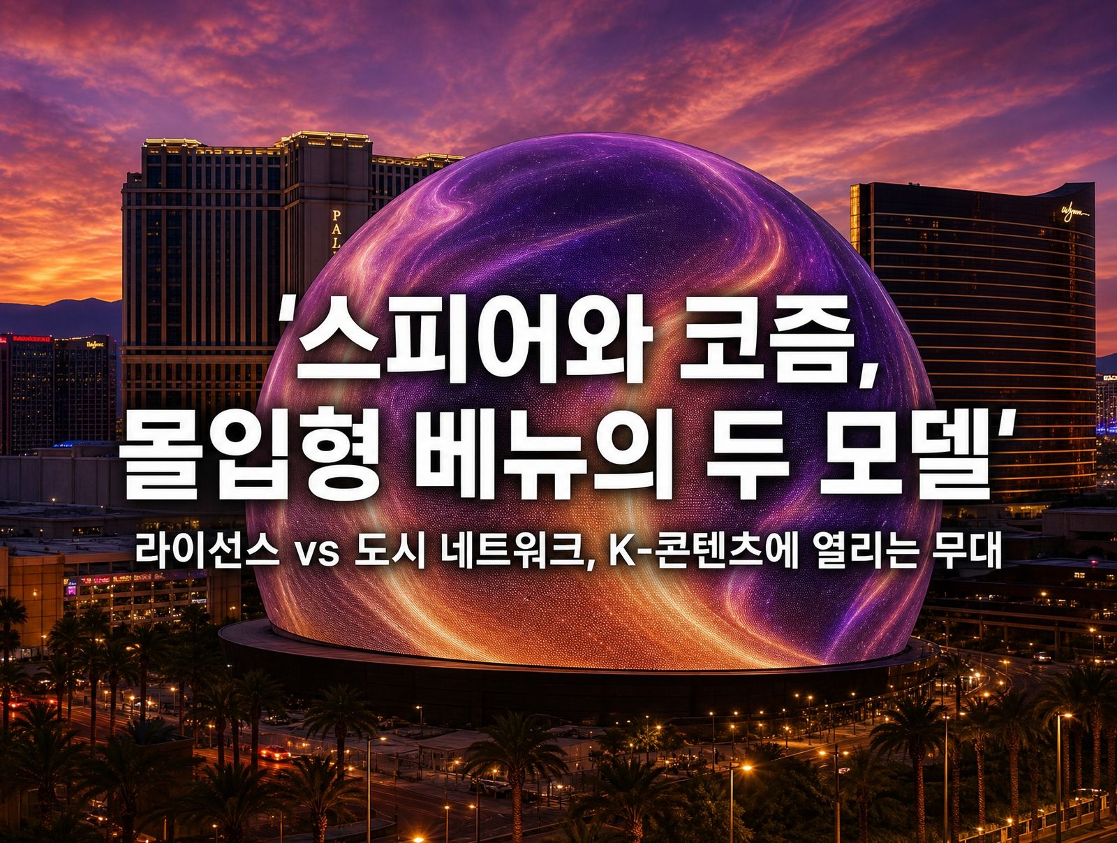 스피어의 월가 출신 커뮤니케이션 수장 영입…몰입형 베뉴 경쟁, K콘텐츠엔 새 무대이자 과제