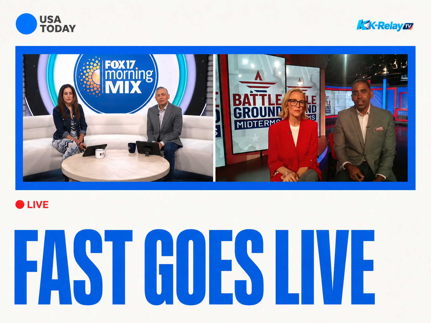 Live election programming moves onto FAST