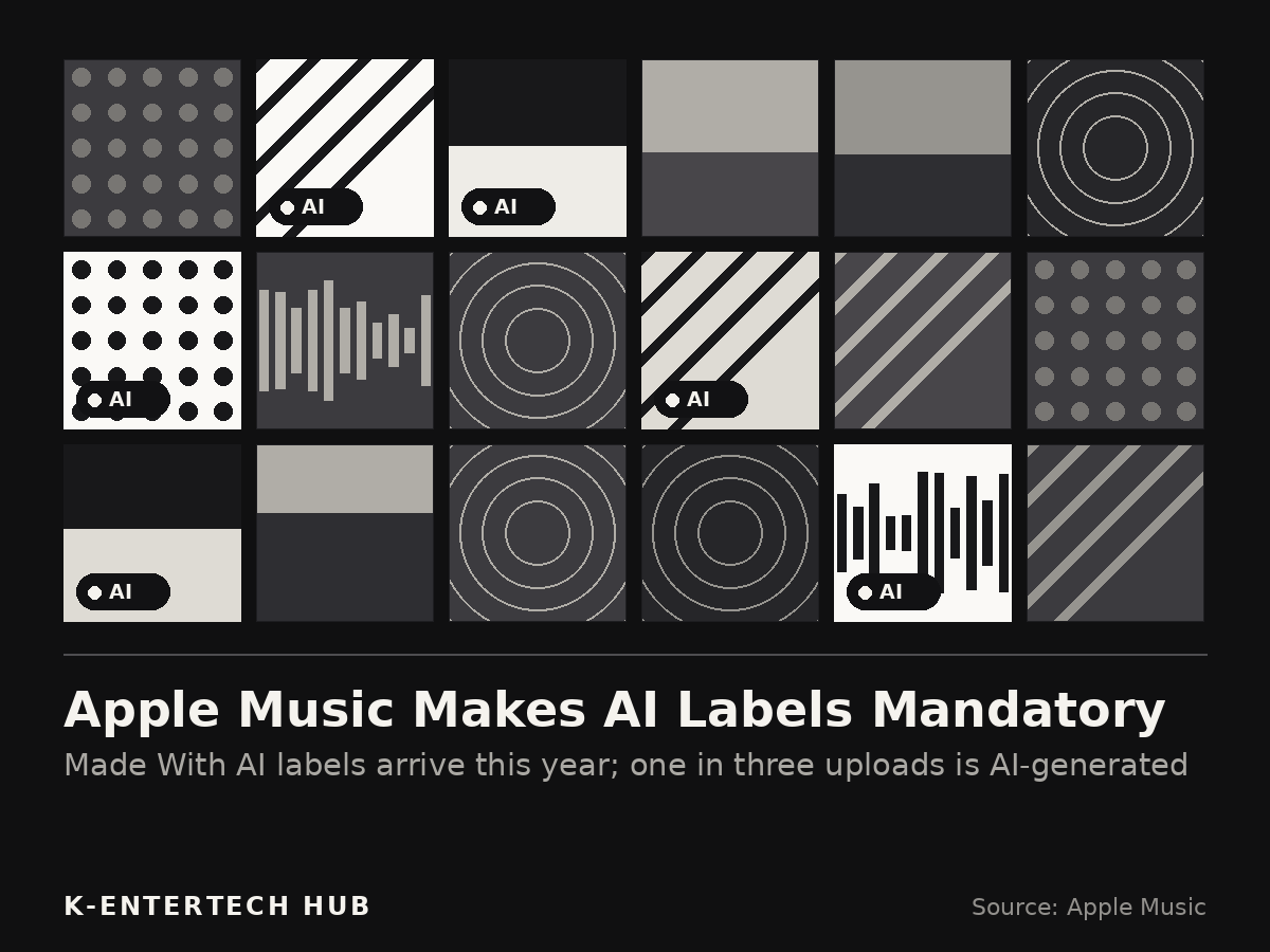 Apple Music Turns AI Disclosure From Optional Into a Requirement