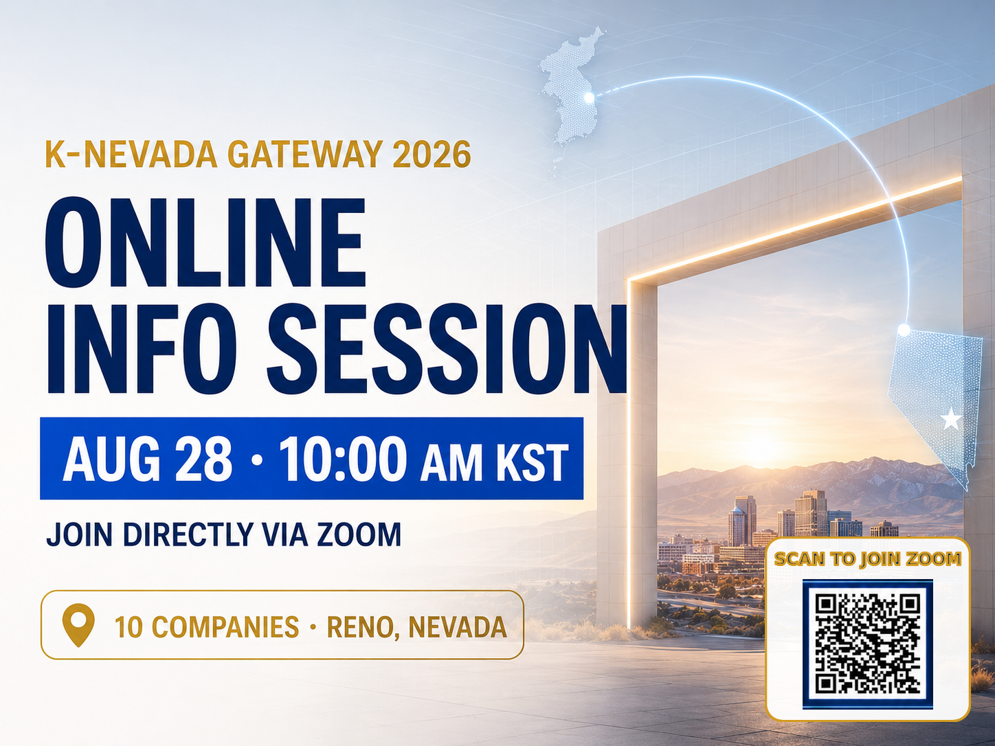 K-Nevada Gateway 2026 to Host Online Information Session on August 28