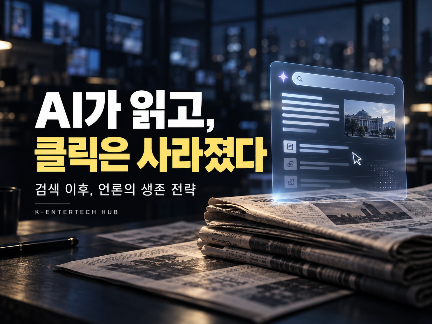 검색 유입 줄어드는 언론사… 한국 뉴스산업, ‘방문 경쟁’ 다음을 준비해야
