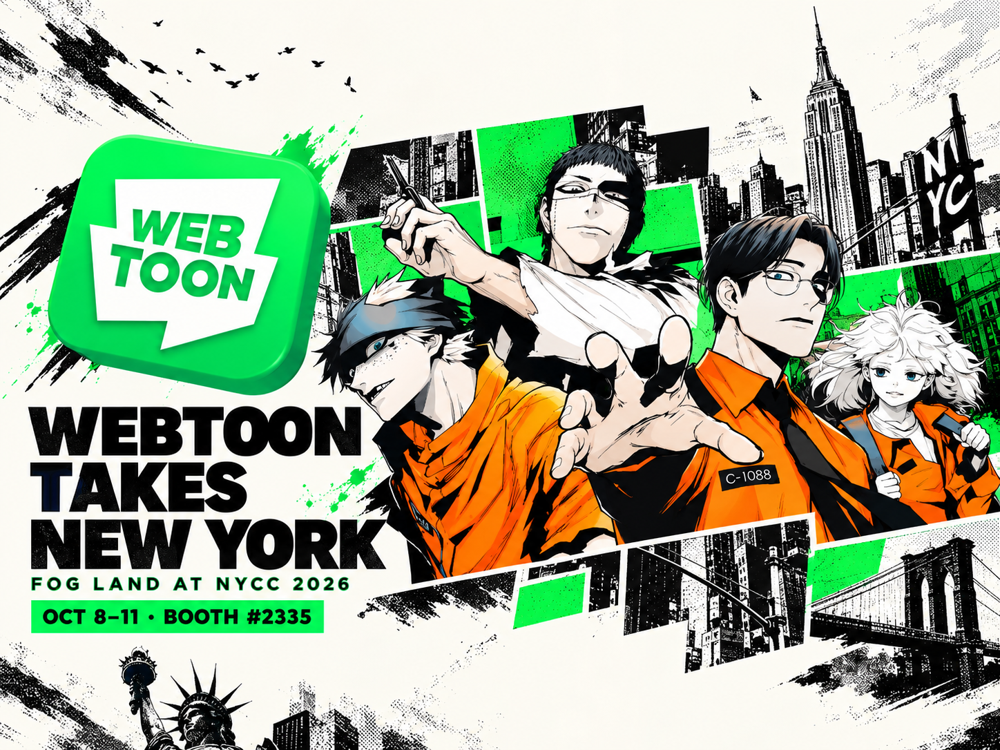 WEBTOON takes its IP from New York Comic Con to Hulu