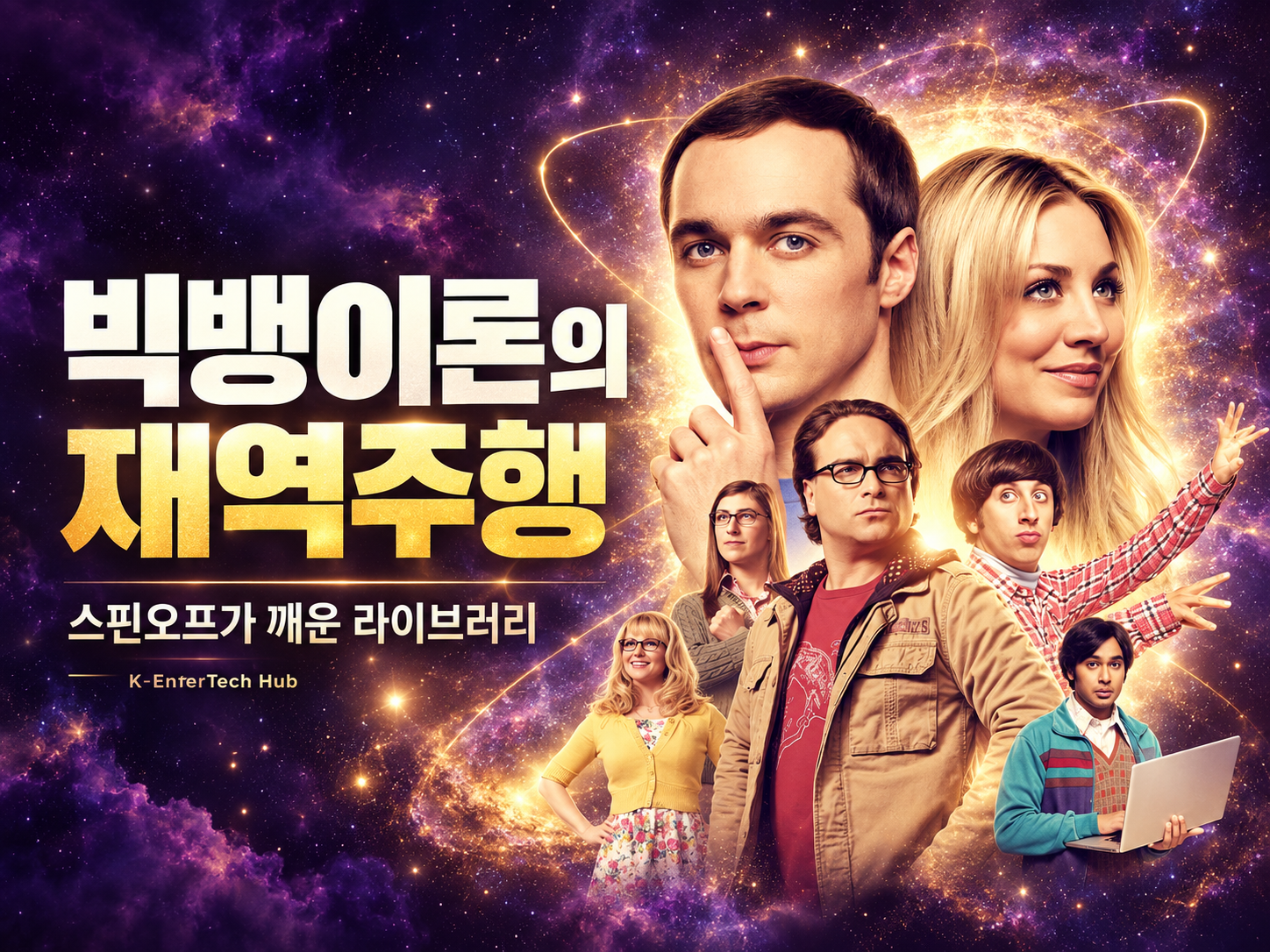 빅뱅이론 재역주행이 드러낸 스핀오프와 라이브러리의 힘