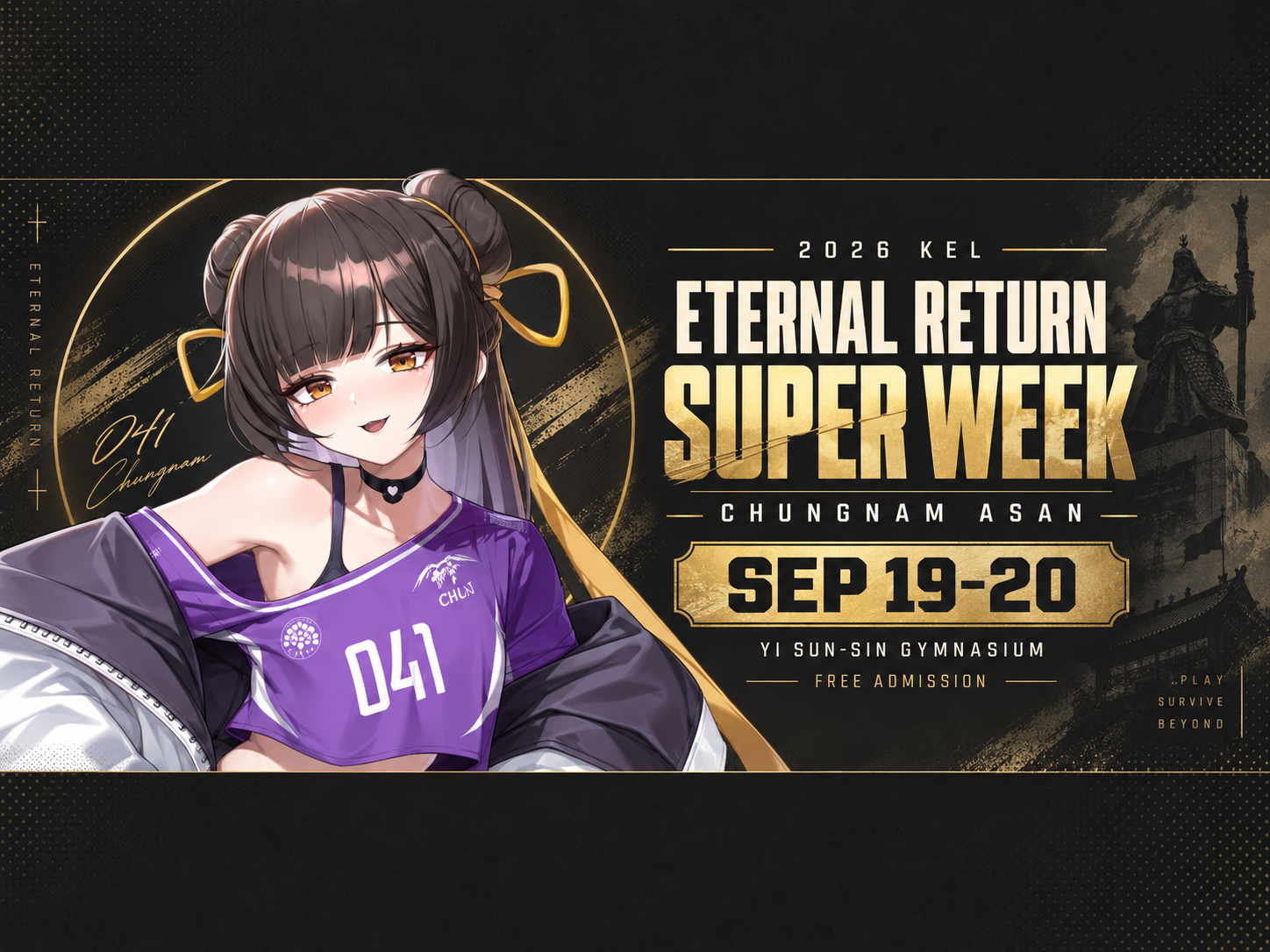 Eternal Return Super Week Comes to Asan September 19–20 with Esports, Music and Fan Experiences