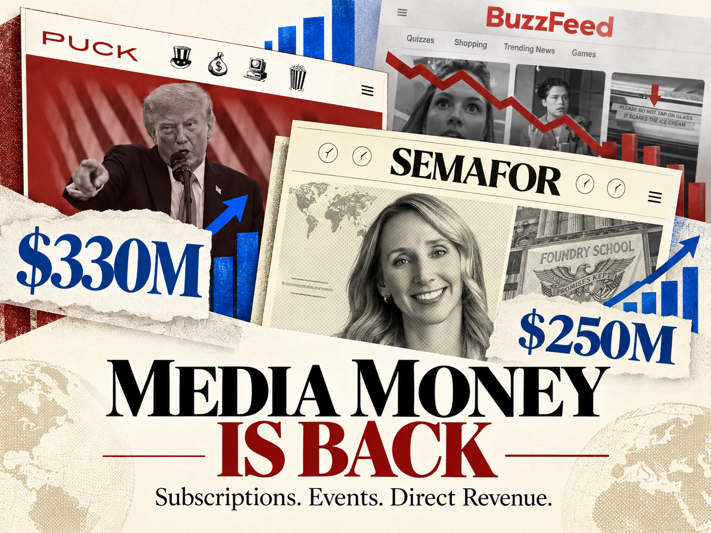 Venture Money Returns to Media, on One Condition: Direct Revenue From Subscriptions and Events