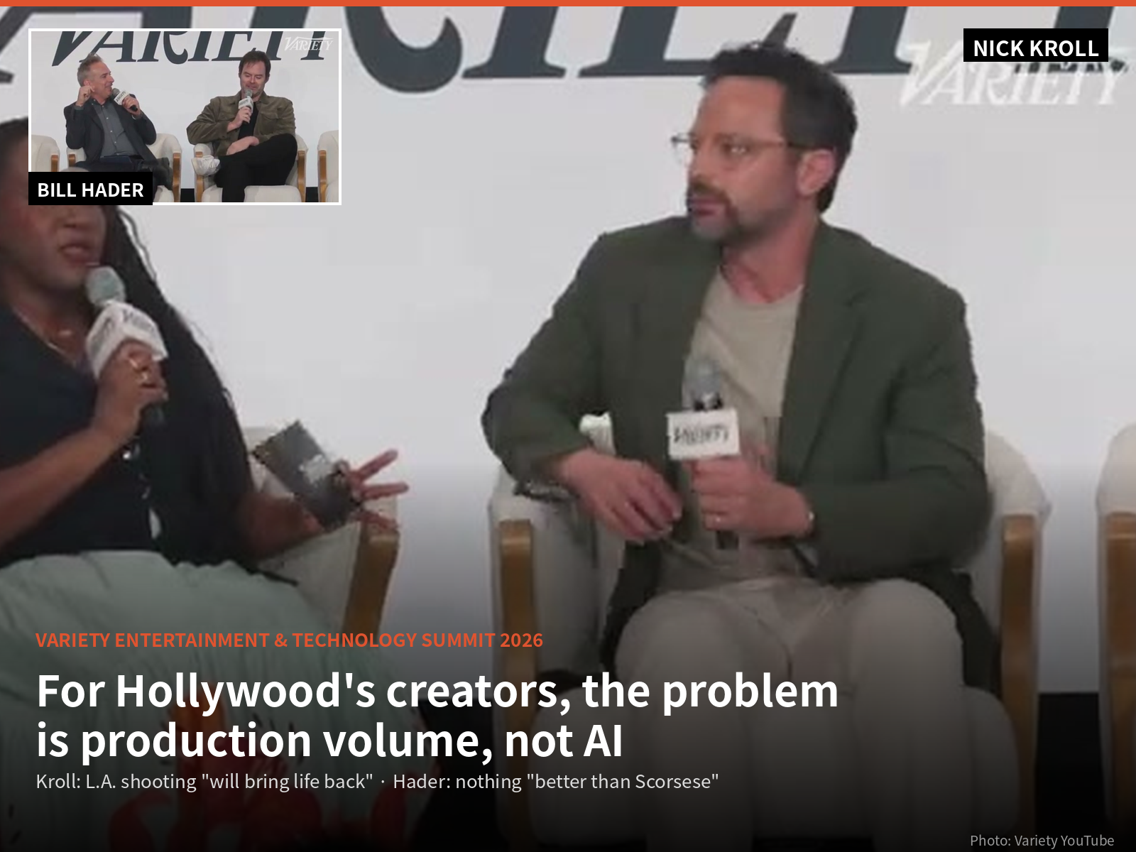 For Hollywood's creators, the problem is production volume, not AI