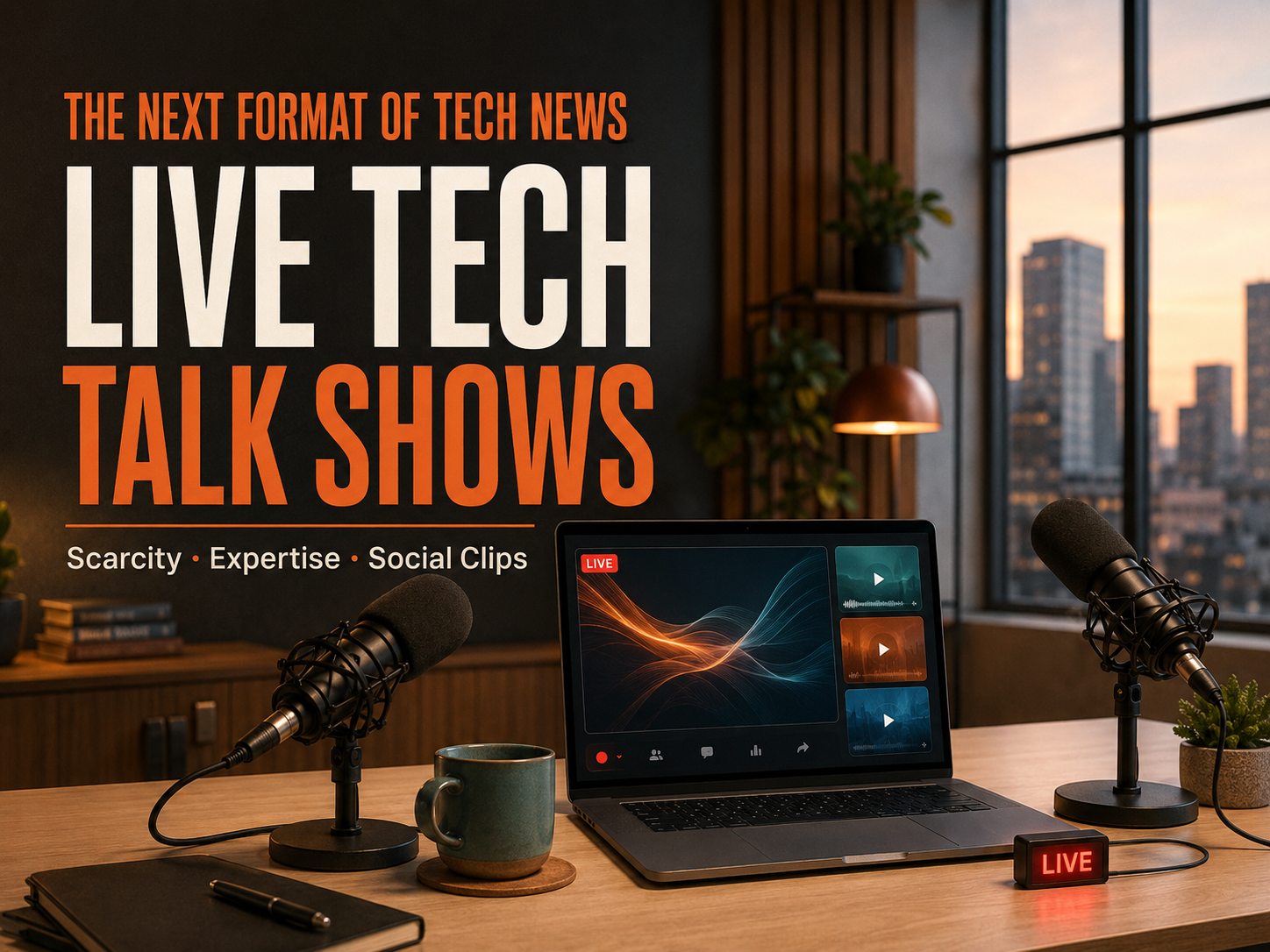 Silicon Valley News Finds Its Next Format in the Live Tech Talk Show