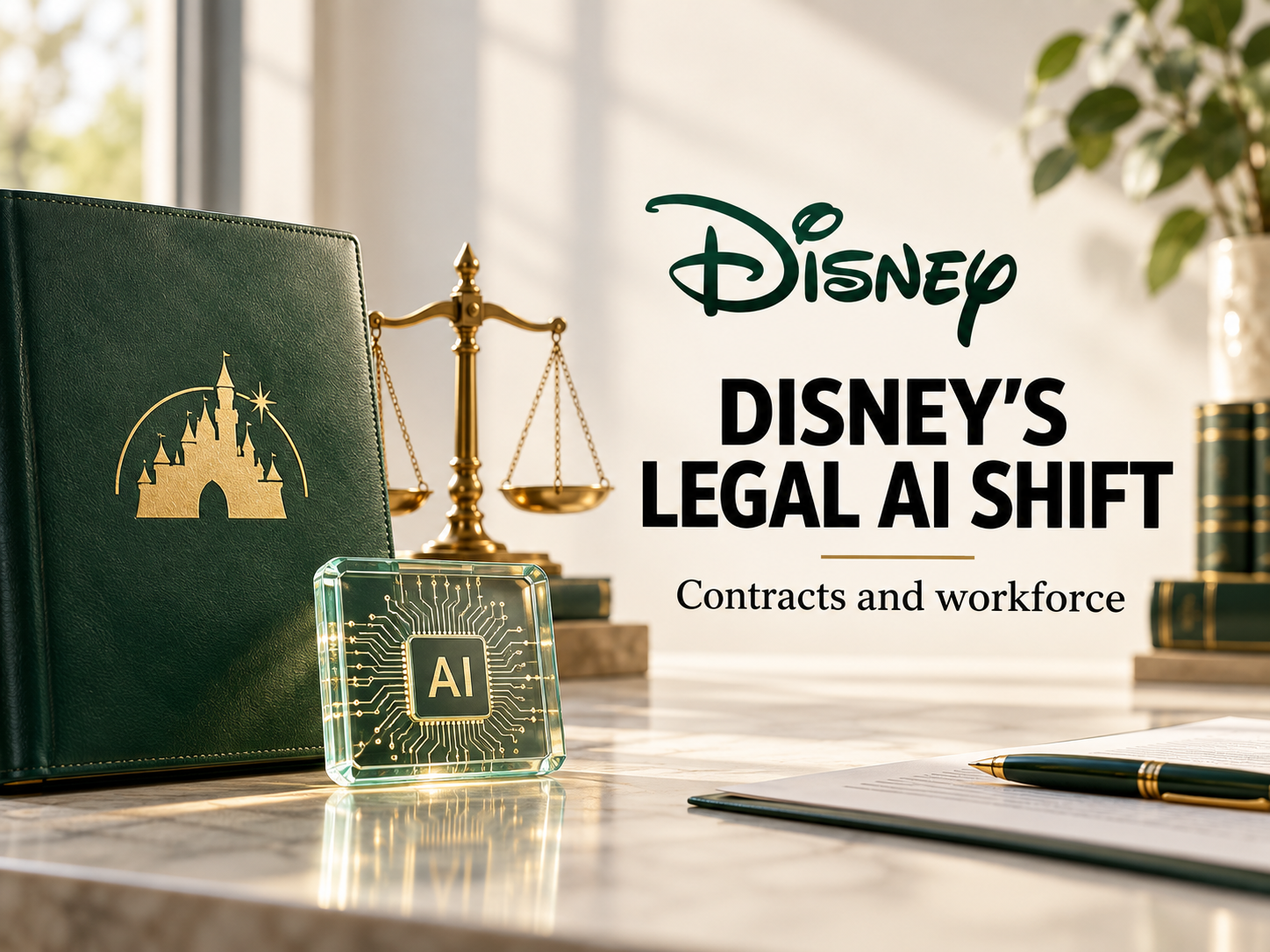 Disney Seeks AI Legal Director as Legal Team Faces Cuts