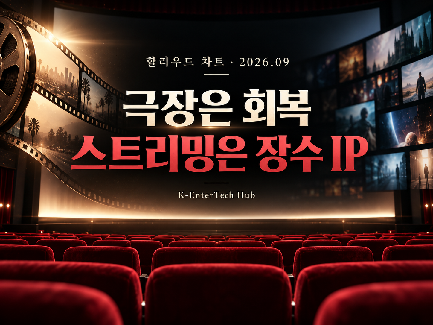 미국 극장 회복, 스트리밍 상위권은 오래된 시리즈