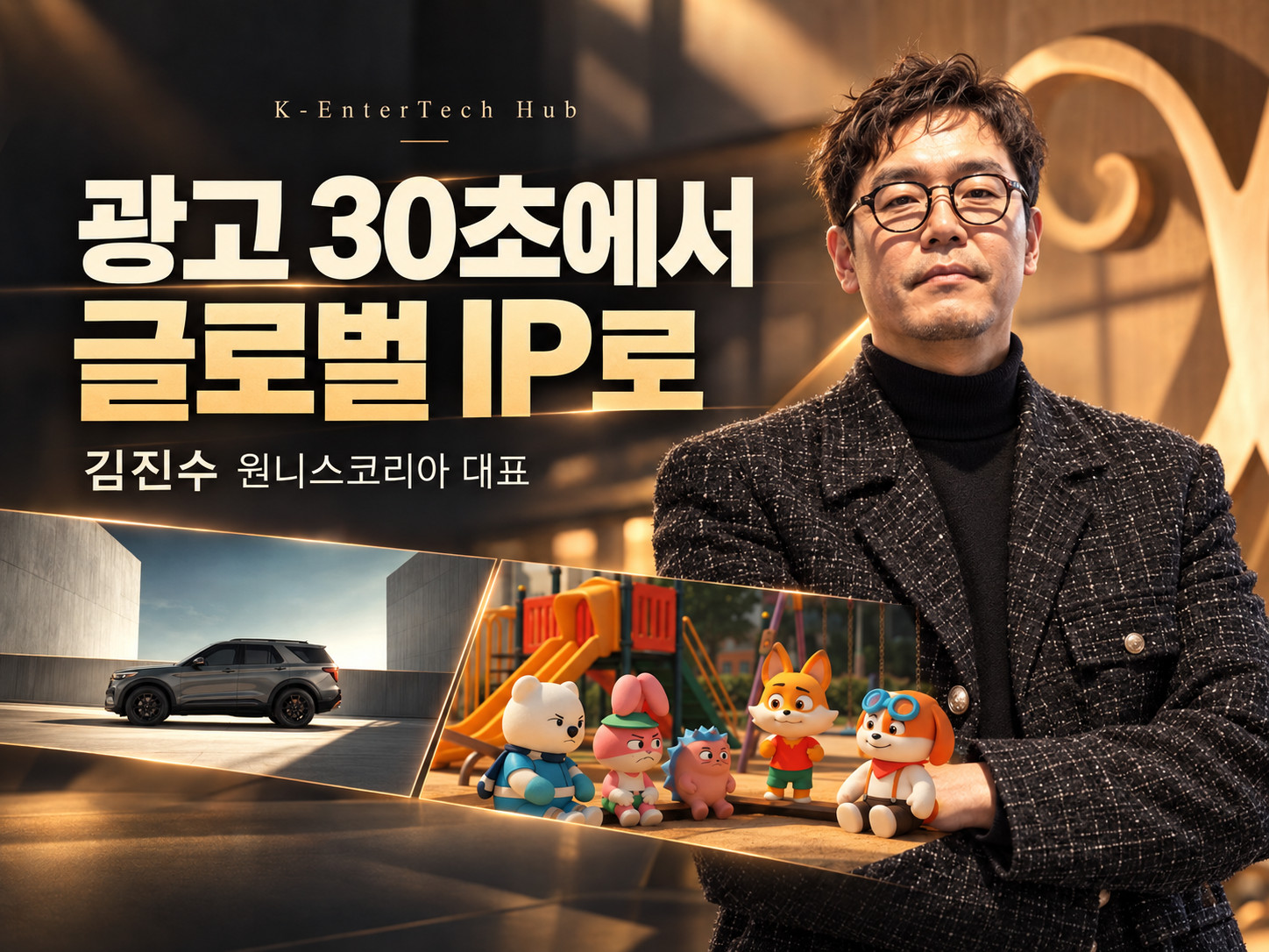 광고 30초에서 글로벌 IP로/원니스코리아 김진수 대표 인터뷰