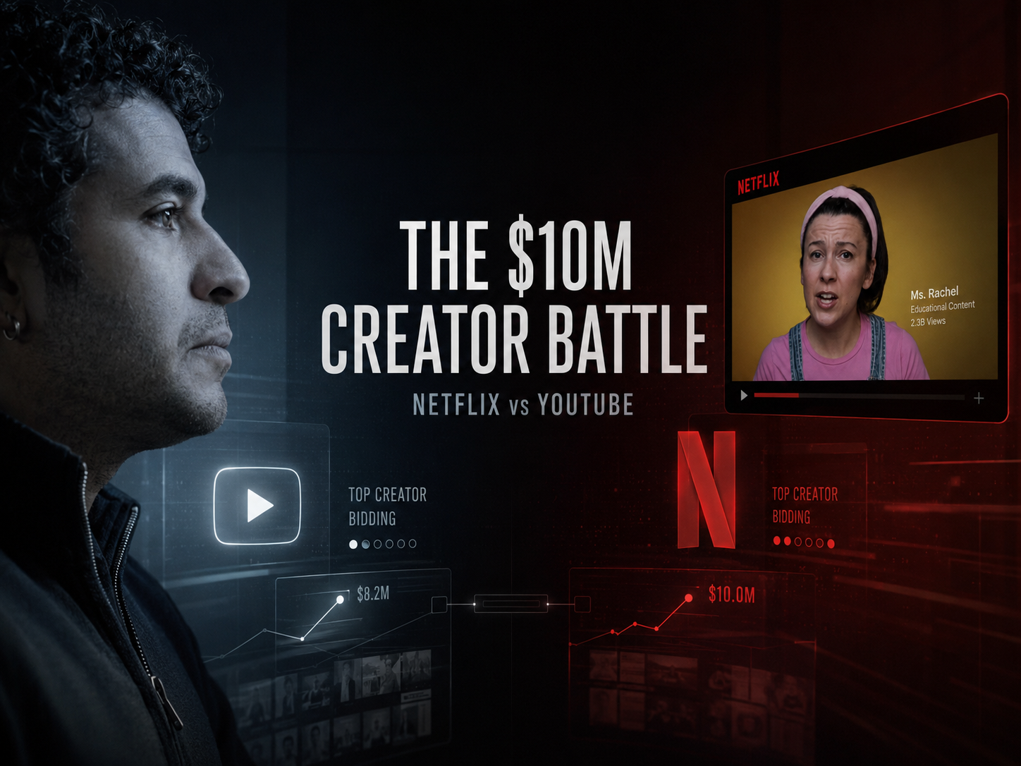Netflix and YouTube Collide Over Creators