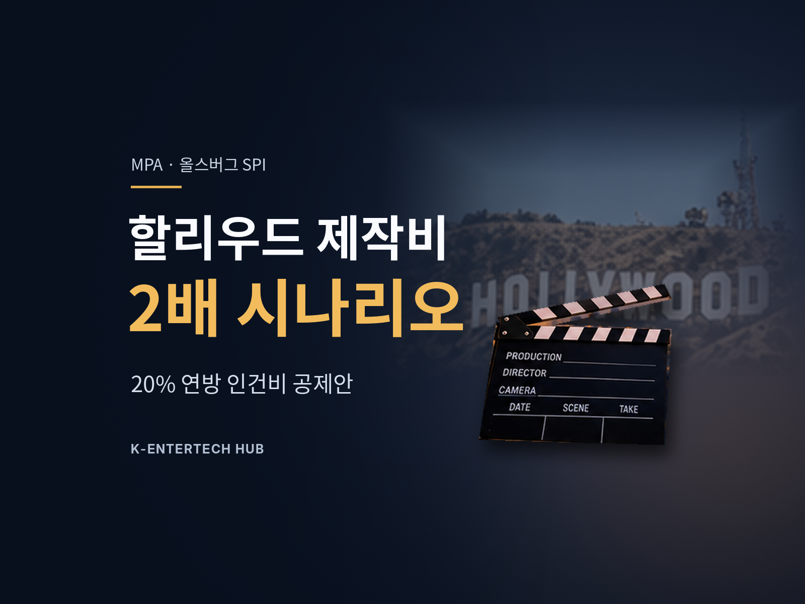연방 세액공제 "할리우드 미국 내 제작비 두 배 증액 효과"