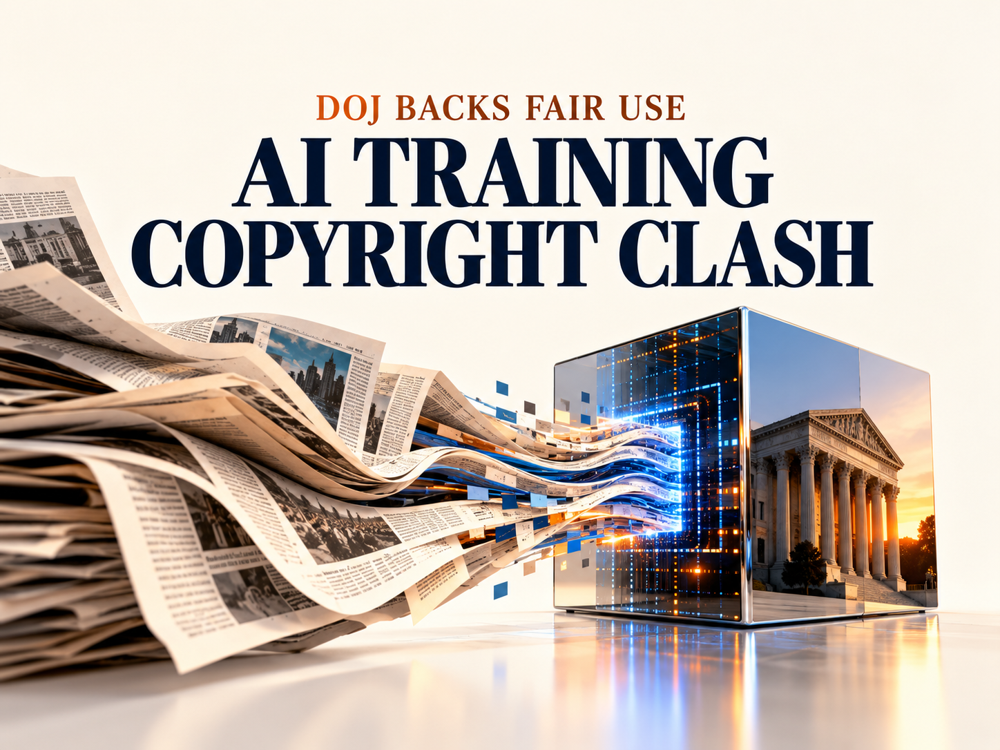 DOJ backs fair use for AI training as publishers challenge the evidence