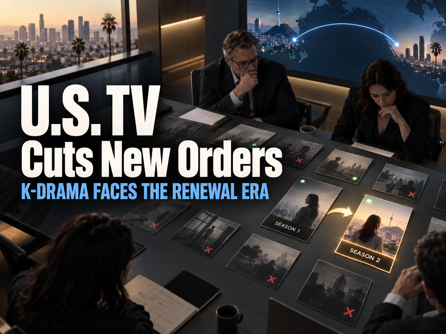 U.S. TV Cuts New Orders and Leans on Renewals