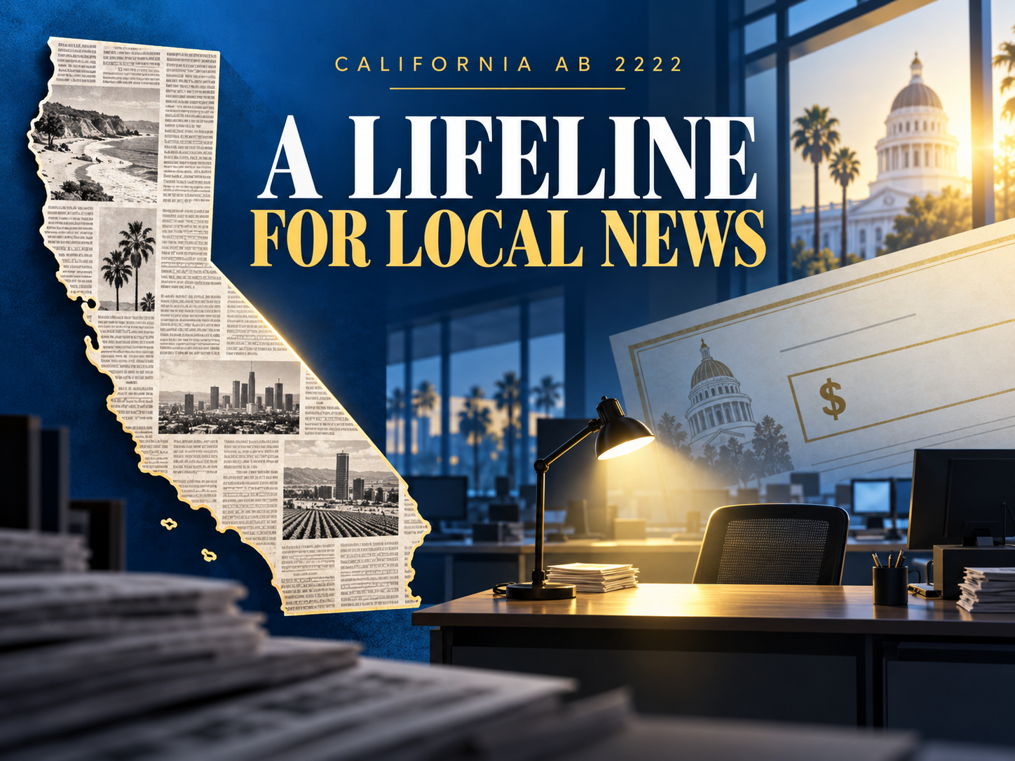 U.S. local news moves from philanthropy to public direct support