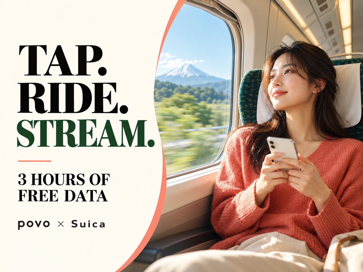 povo Turns Shinkansen Gate Taps Into Three Hours of Free Data