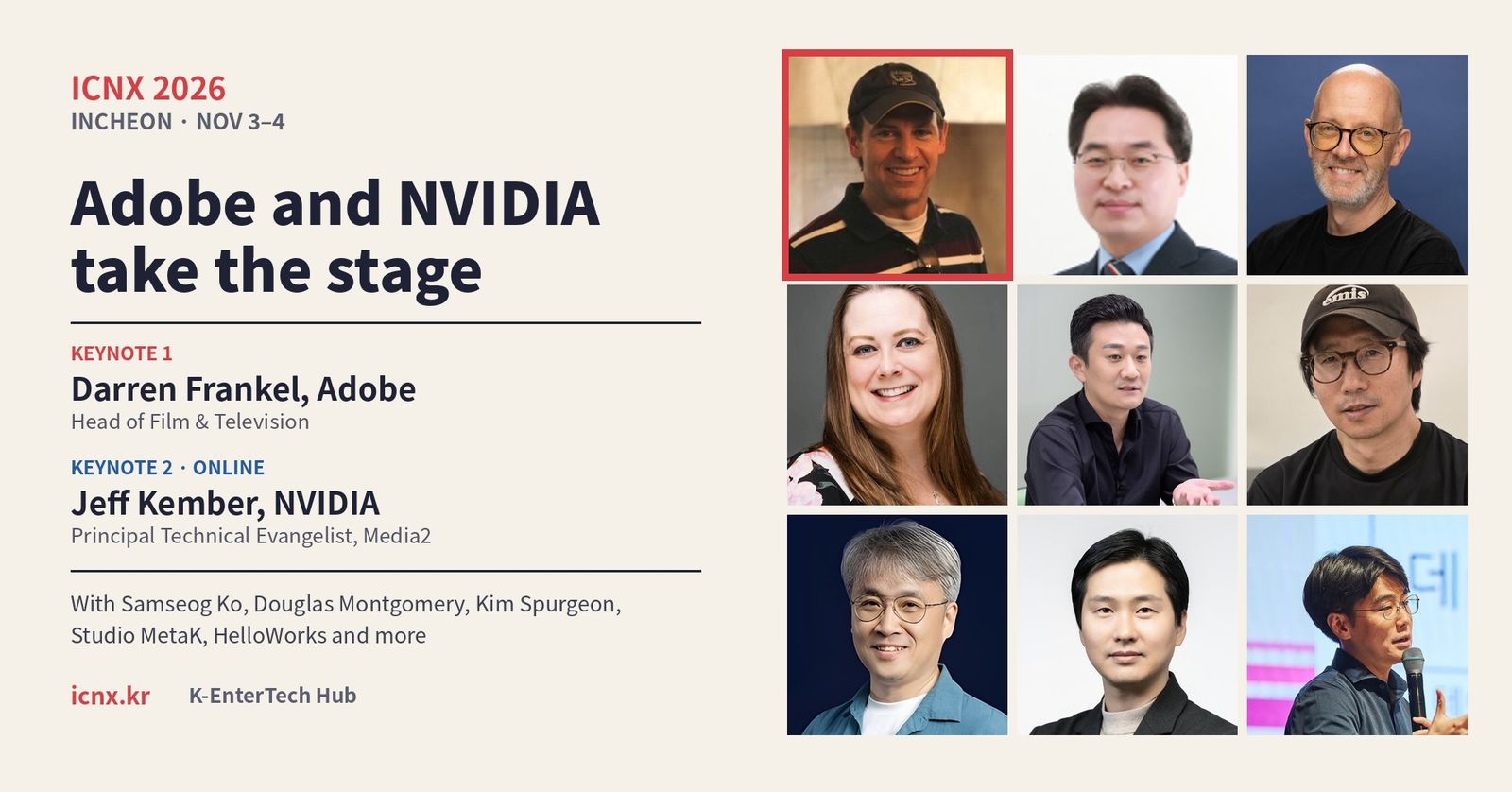 Adobe and NVIDIA open ICNX 2026 as generative AI reshapes production