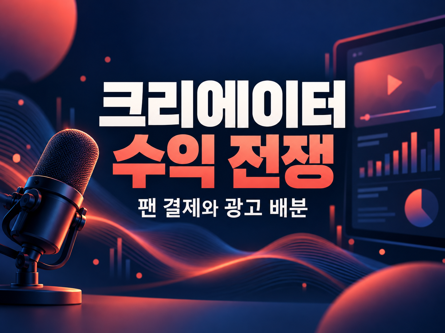 크리에이터 유치 경쟁의 축, 노출에서 수익 배분으로