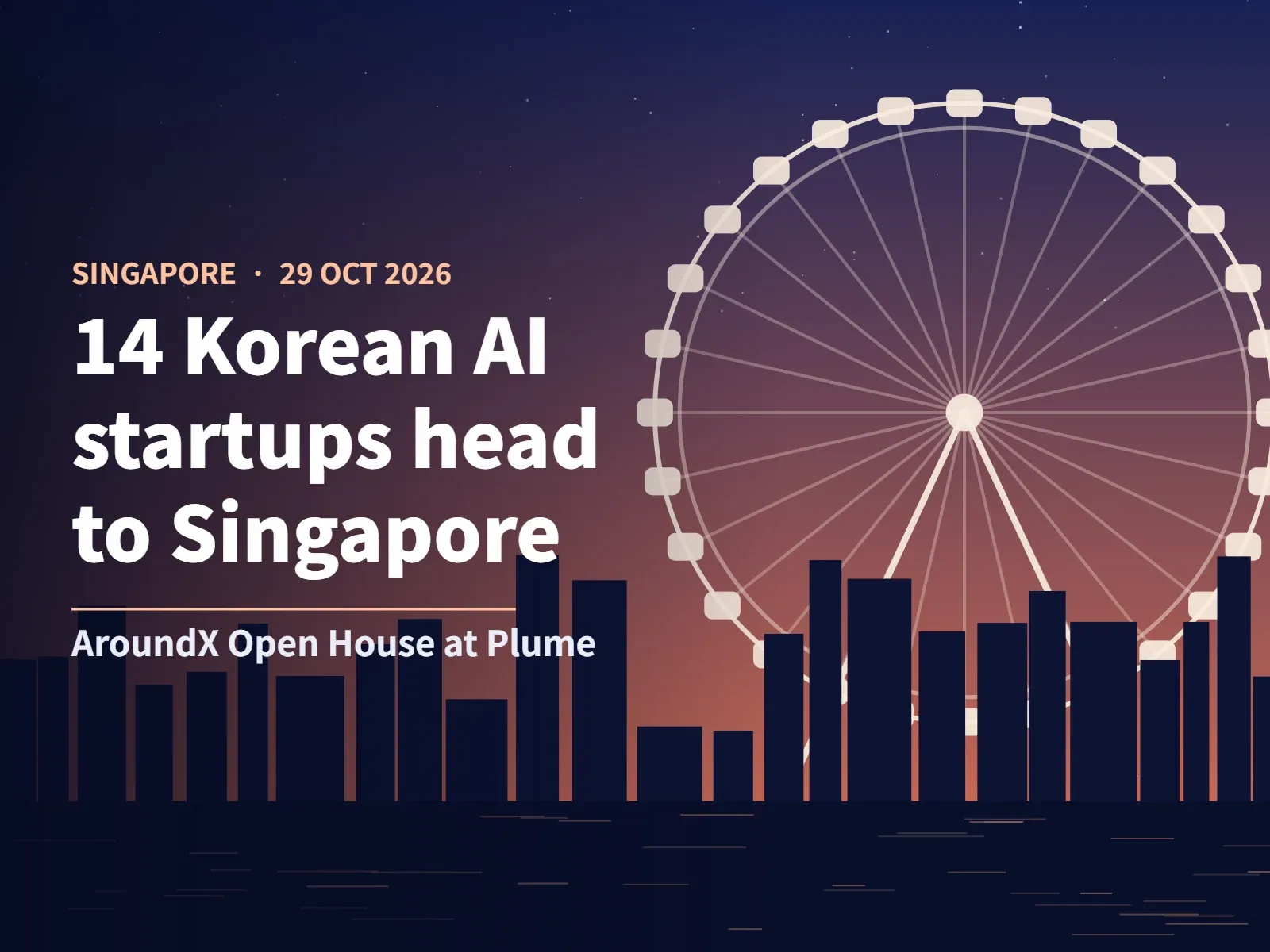 Fourteen Gyeonggi AI startups take buyer and investor meetings to Singapore
