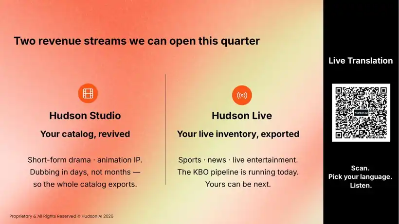 Hudson Studio and Hudson Live