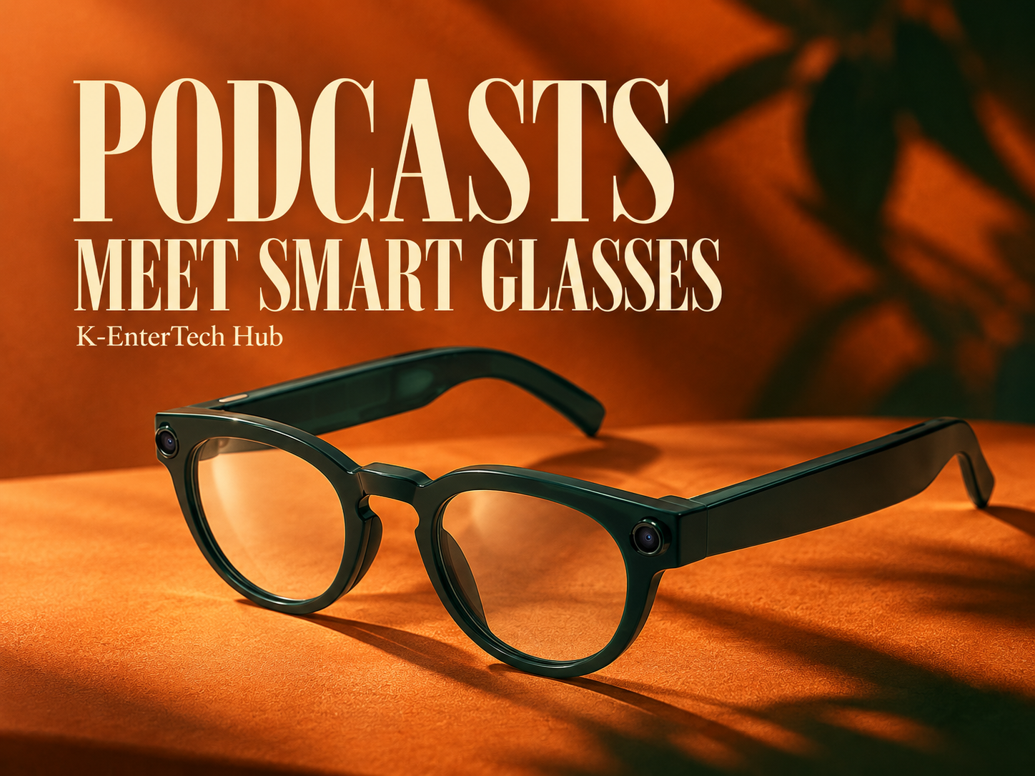 Smart glasses emerge as a new device for podcast listening