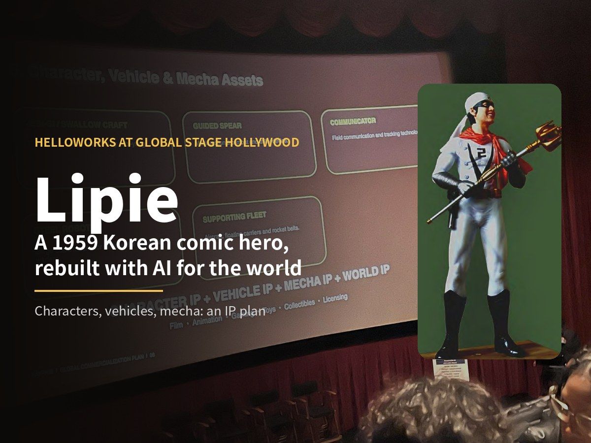 HelloWorks is rebuilding a 1959 Korean superhero with AI