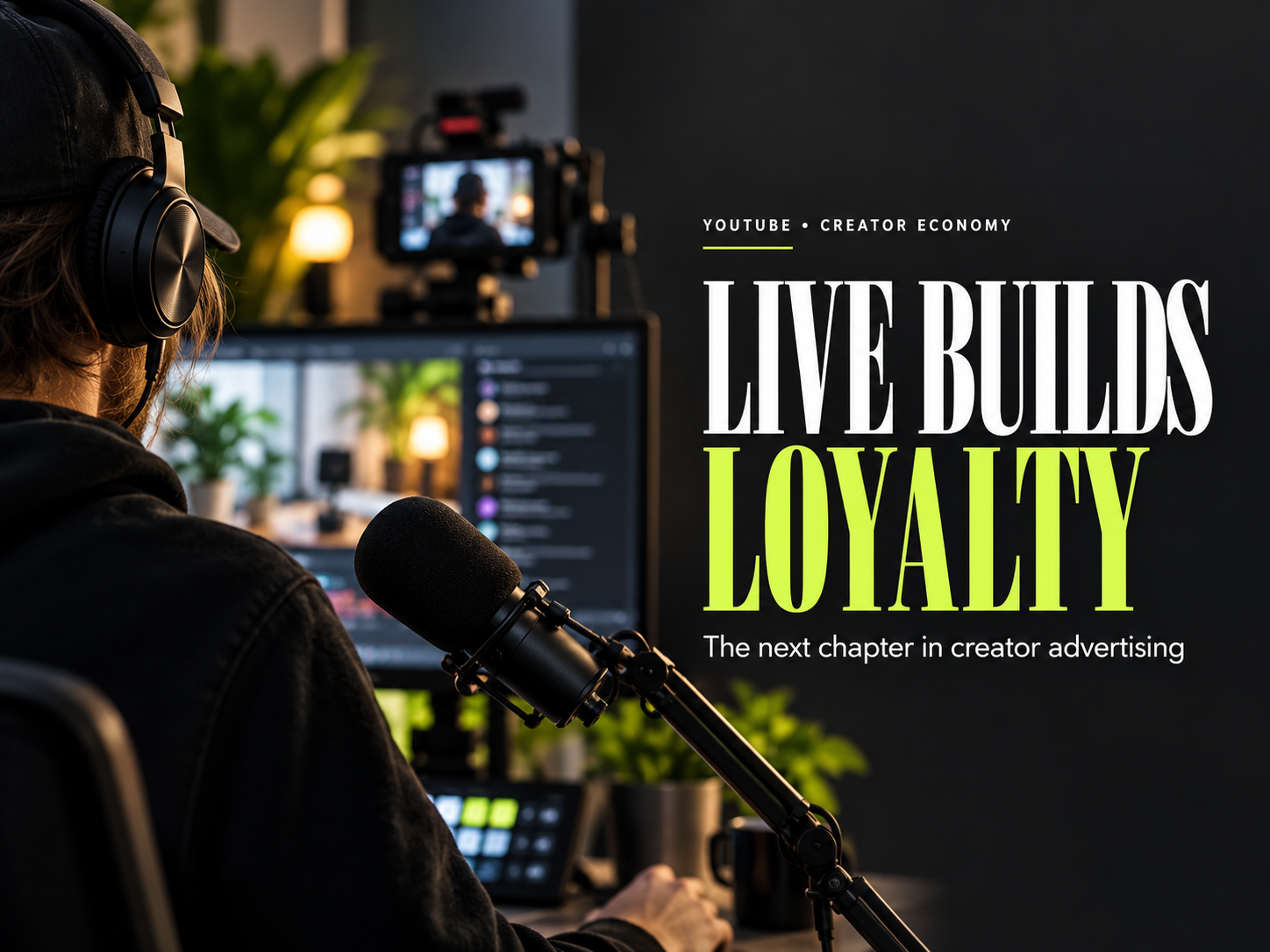 YouTube steers creators toward live, ahead of the ad money