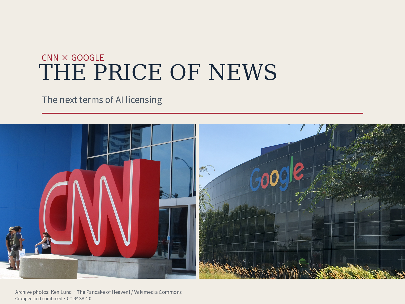 CNN will be paid to supply its journalism to Google’s AI features