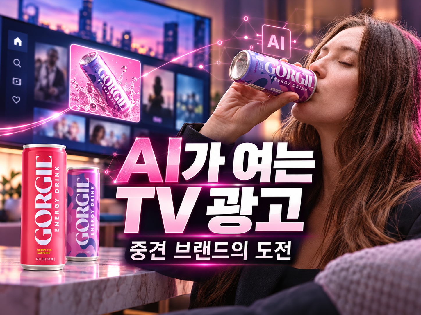 AI가 여는 TV 광고 시장, 중견 브랜드도 큰 화면에 도전한다