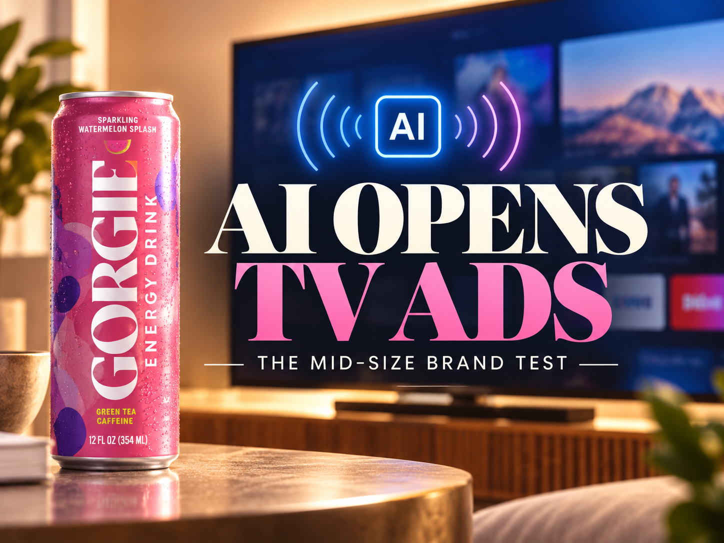 AI opens a new route to TV advertising for midsize brands