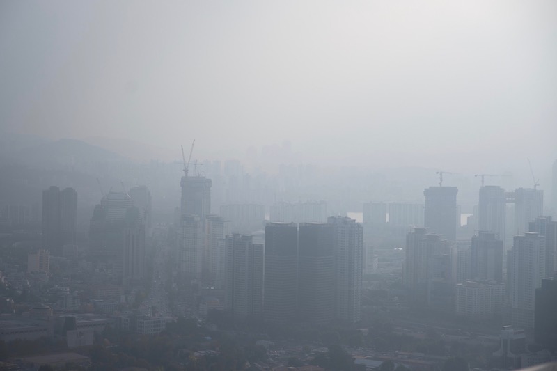 Seoul Had the Second-Worst Air Quality in the World This Morning