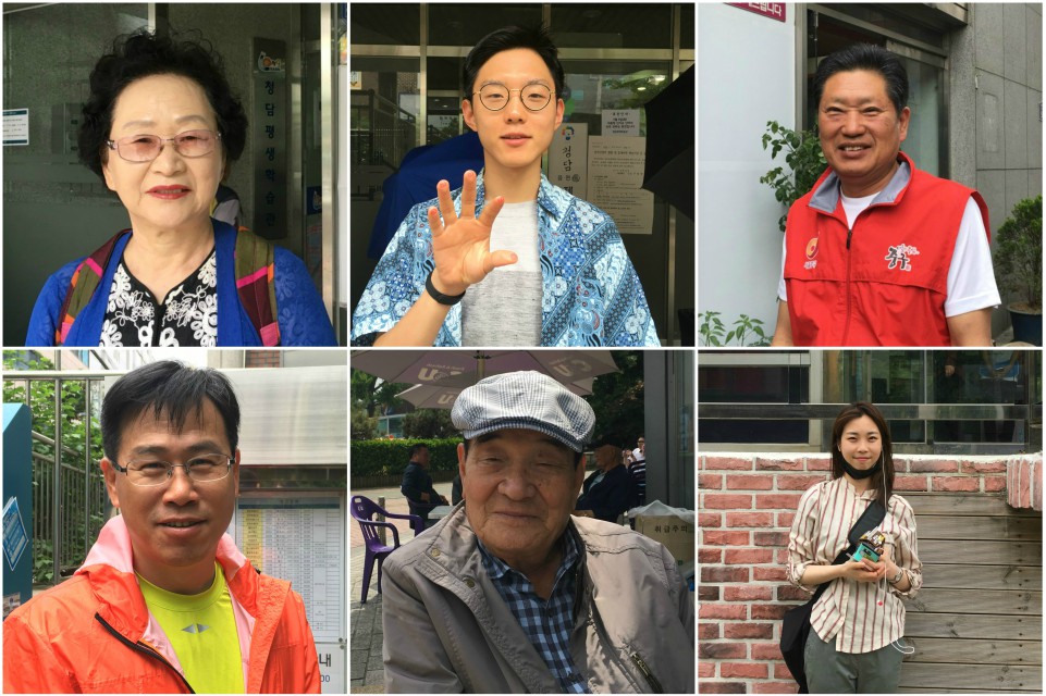S Korea Election Day: Voter Snapshots in Seoul