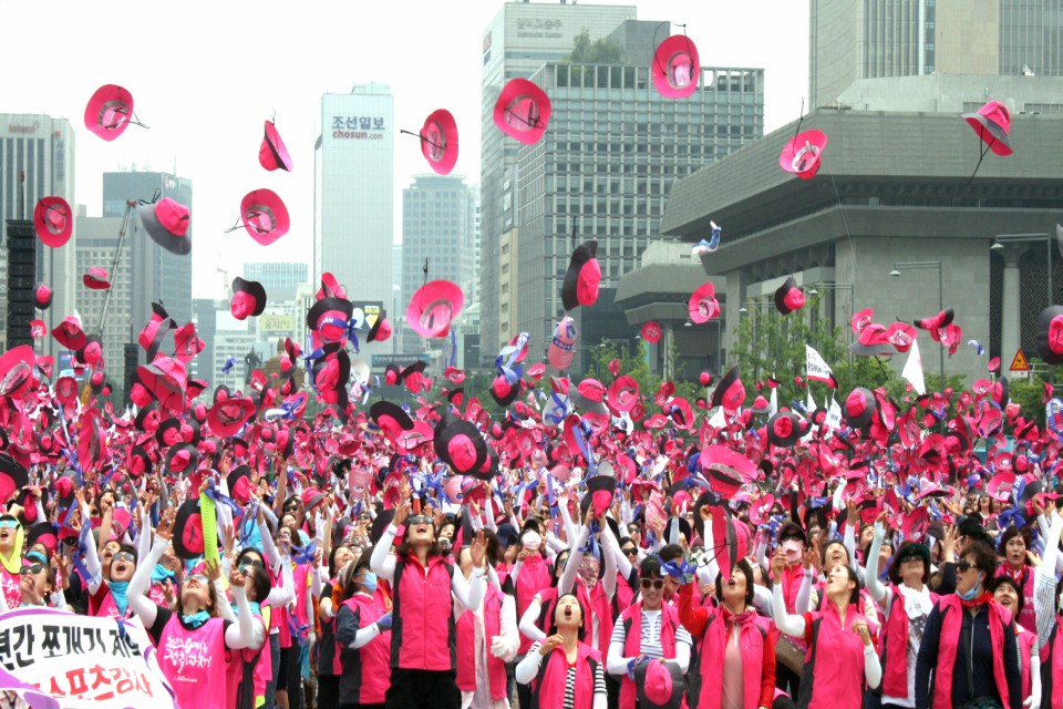 The "Mad Bitches" of S. Korea's Irregular Workforce Fight Back