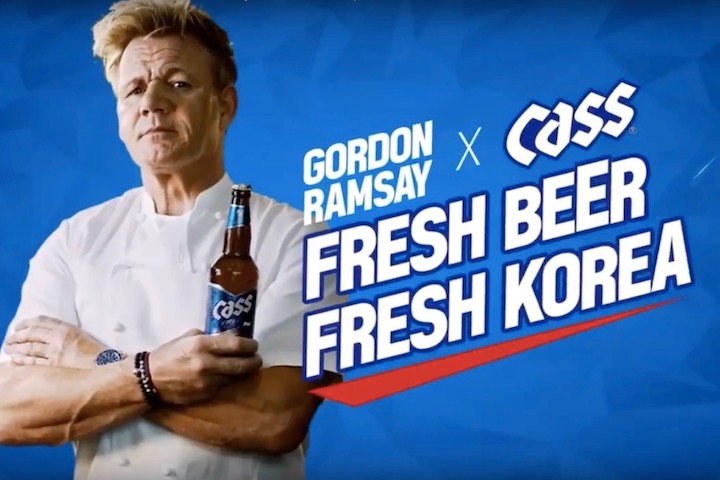 Gordon Ramsay Swears by Korean Beer, but Are Koreans Buying It?