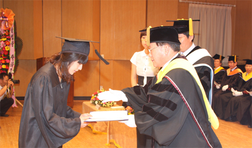 2010학년도 후기 학위수여식