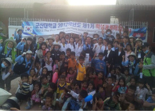 학생해외봉사단, 캄보디아에서 일주일간 봉사활동 실시해