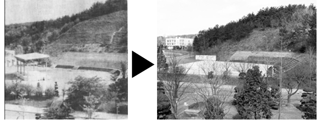 효율성 문제로 구 노천극장 철거