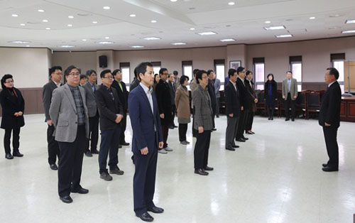 지난달 26일, 취업 우수·향상학과 포상식 개최돼