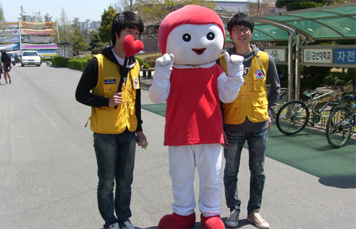 지난 28일, 2011학년도 1학기 헌혈행사