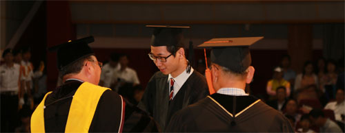 우리대학, ‘2012학년도 후기학위 수여식’ 개최