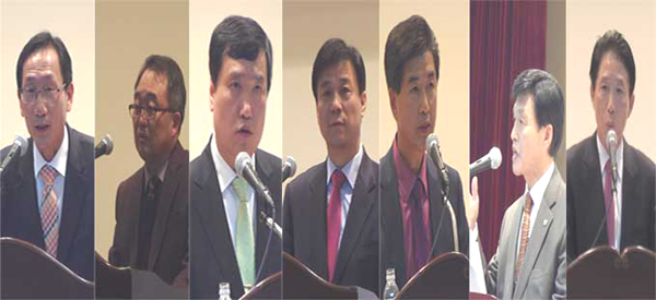 군산대학교 제7대 총장후보 합동연설회 개최