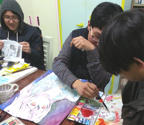 붓과 연필로 세상을 그려가는 동아리, ‘두레