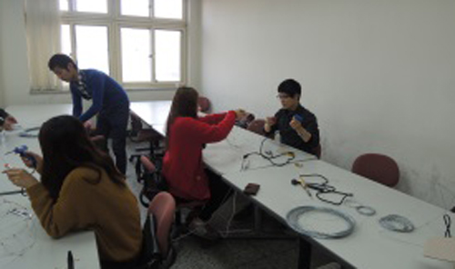 수학과 위상곡면 교구제작 및 전시