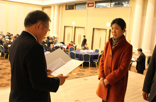 우리 대학 ‘2013년도 취업 우수학과 시상식’ 개최해