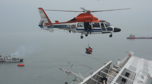 가거도 헬기추락사고, 구조현황과 문제점