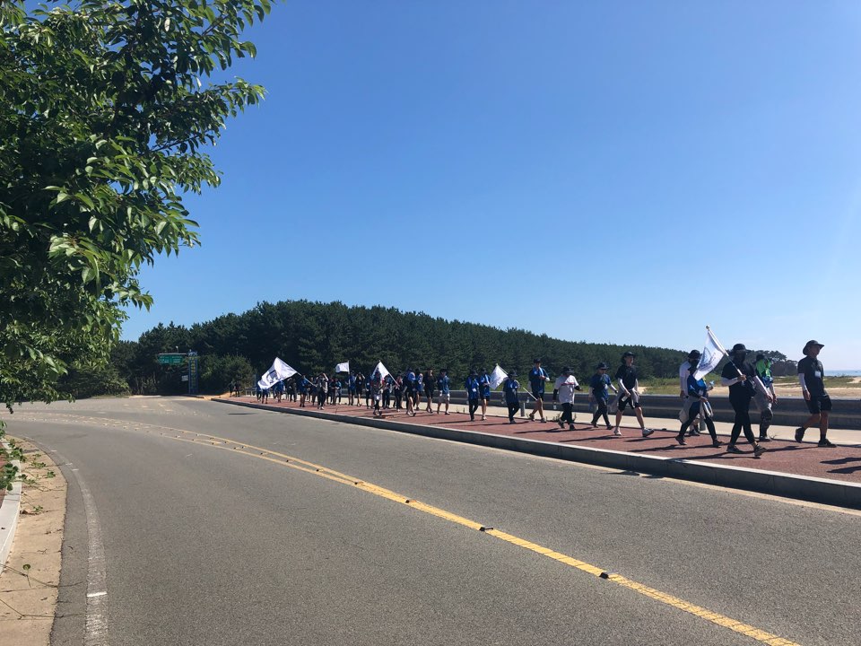 제주도로 떠나는 제1기 ‘느영나영’ 국토대장정